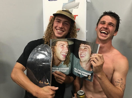 Manchild and Simon Bannerot are pro for Girl Skateboards