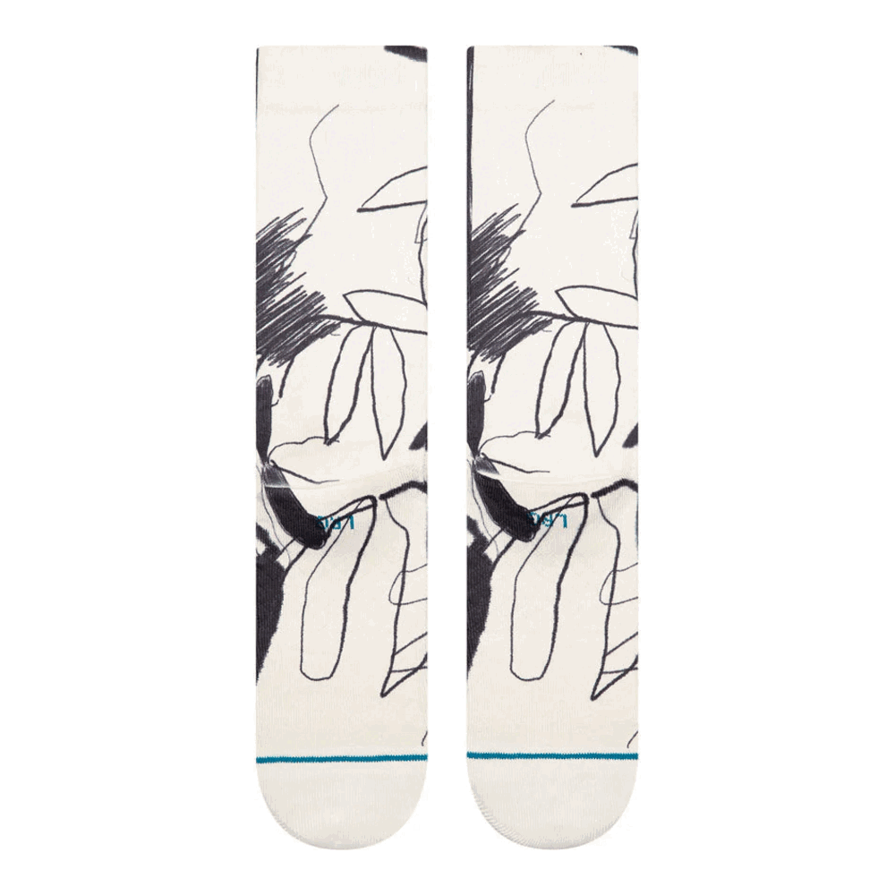 Stance Art Studio Crew Socks White Large Uk7-11