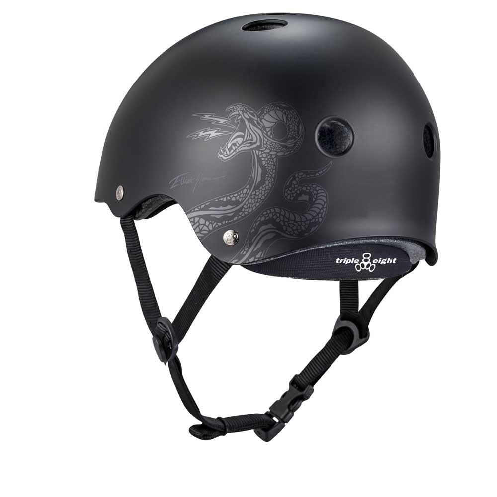 Triple Eight Deep Cover Skateboard Helmet SE Elliot Sloan L/XL
