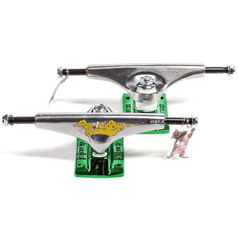 Krux Skateboard Trucks K5 Nora By Alexis Standard Silver 8"