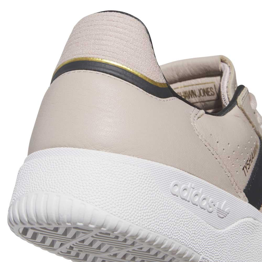 Adidas Tyshawn Low Wonder Taupe Carbon Gold Metallic Skate Shoes