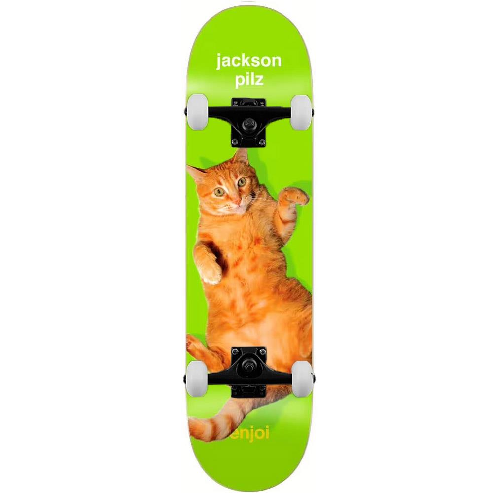 Enjoi Pilz Catnip R7 Complete Skateboard Green 8"