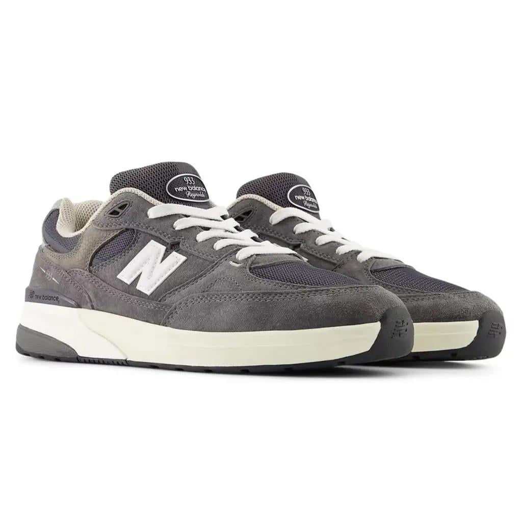 New Balance Andrew Reynolds 933 Skate Shoes Dark Grey White Skate Shoes