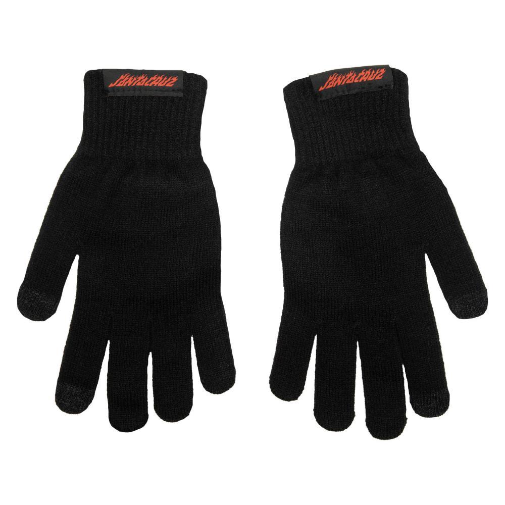 Santa Cruz Accessories Screaming Hand Gloves Black One Size Adult