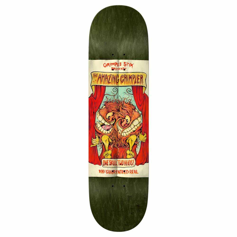 Anti Hero Skateboard Deck Grimple Sideshow Multi 8.75"