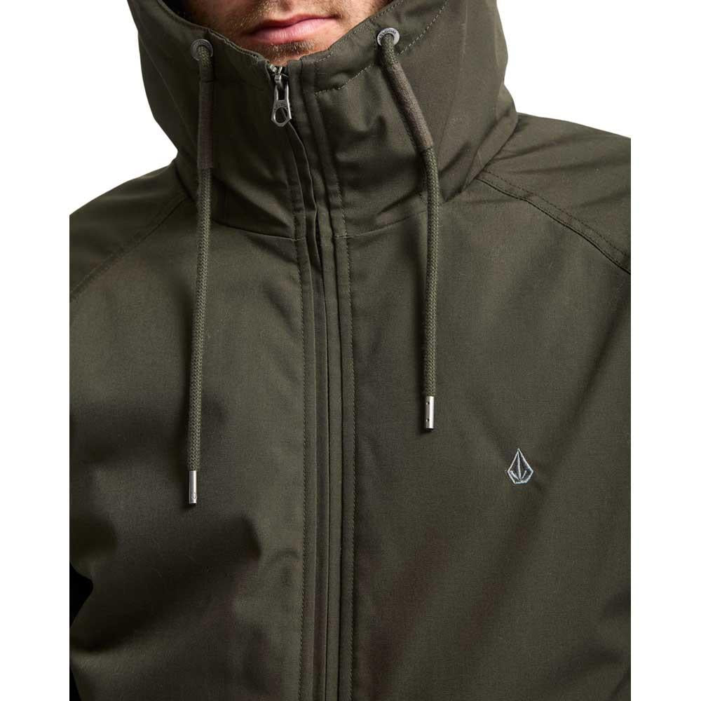 Volcom Hernan 10K Jacket Rinsed Black