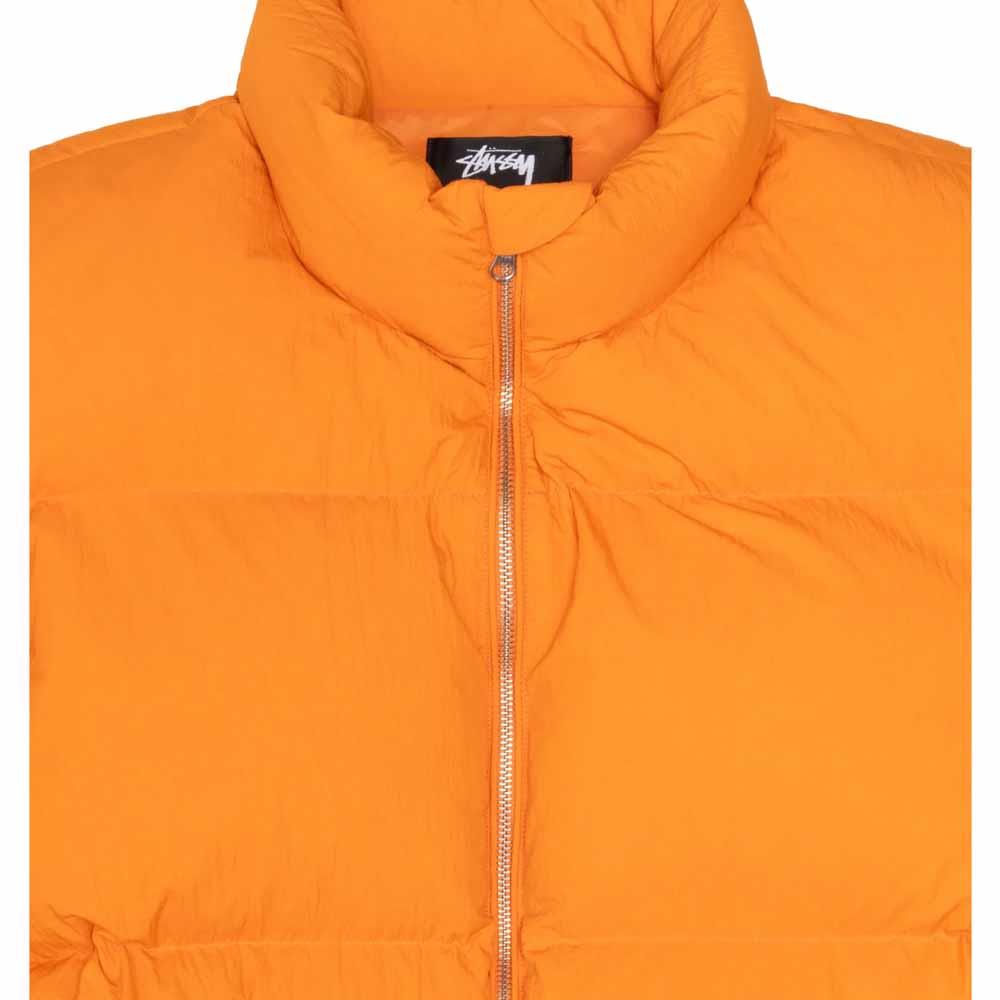 Stussy Nylon Down Puffer Orange