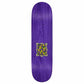 Krooked Skateboard Deck Flowers Frame Emboss Multiple Stains 8.5"
