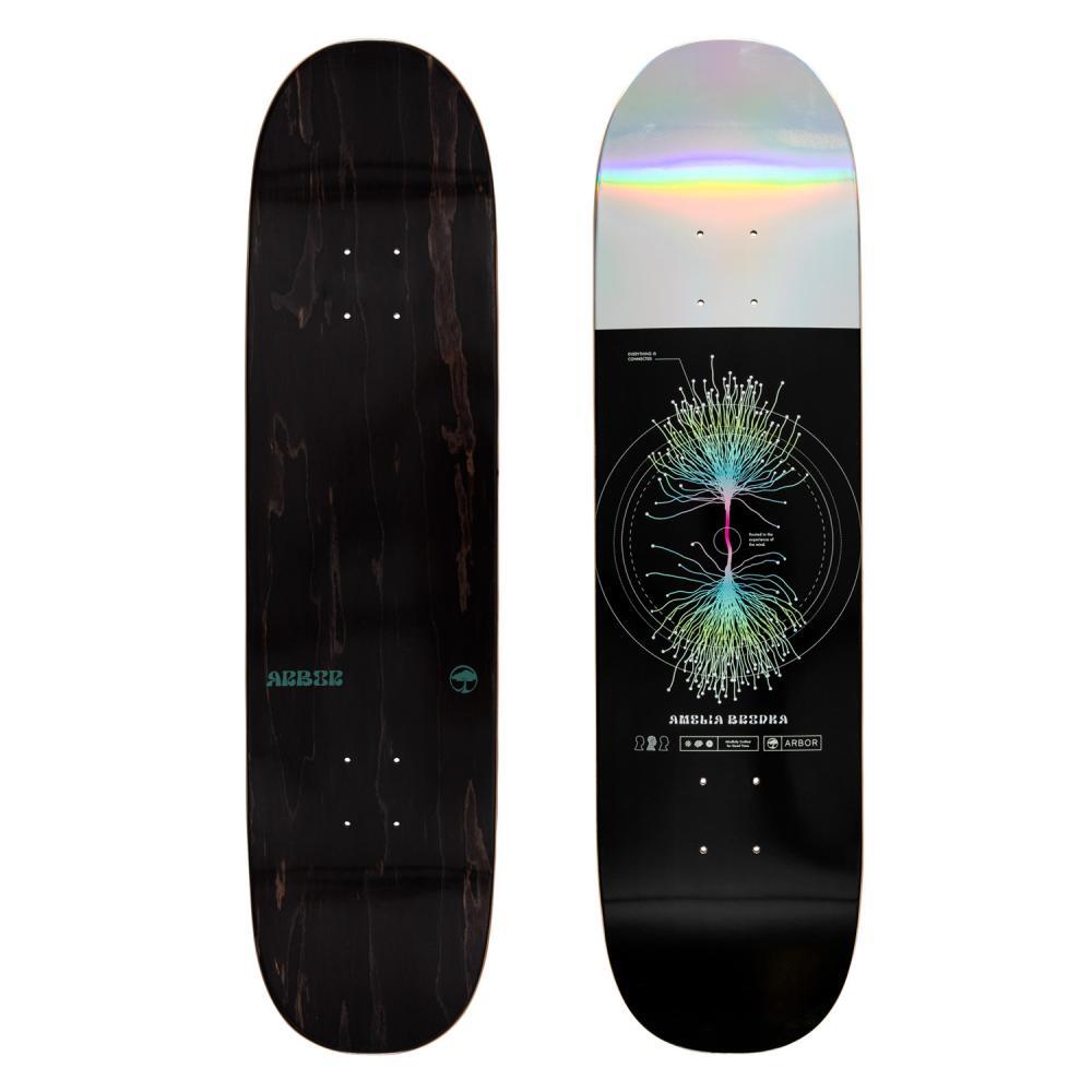 Arbor Deck Amelia Neuron Multi Skateboard Deck 8.25"