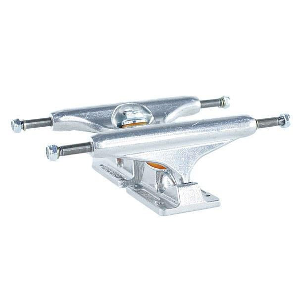 Pair of Indy Independent Stage 11 Skateboard Trucks Raw Silver 159mm