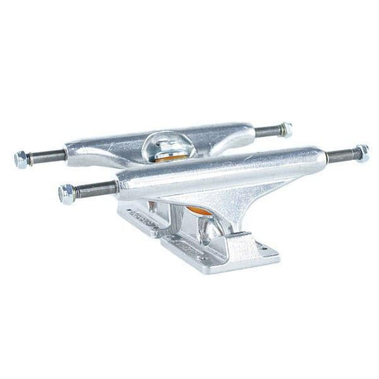Pair of Indy Independent Stage 11 Skateboard Trucks Raw Silver 149mm