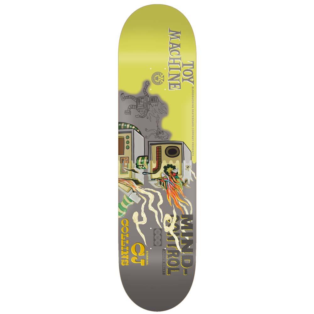 Toy Machine Skateboard Deck Collins Mind Control 7.75