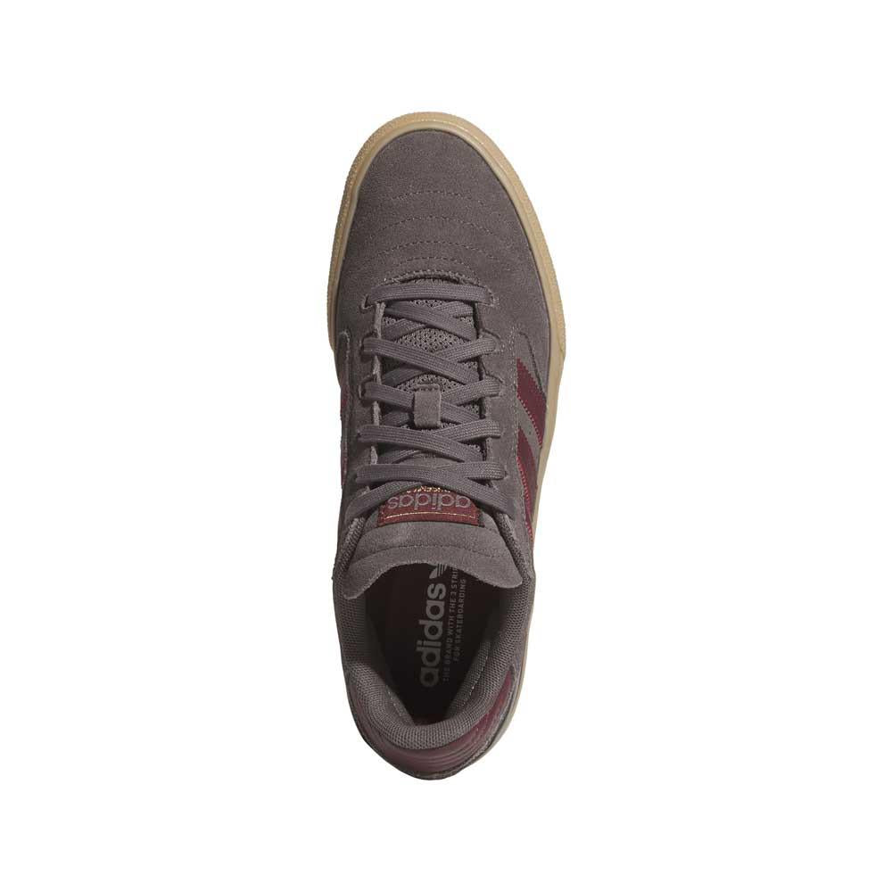 Adidas Skateboarding Busenitz Vulc II Charcoal Shadow Red Gum Skate Shoes