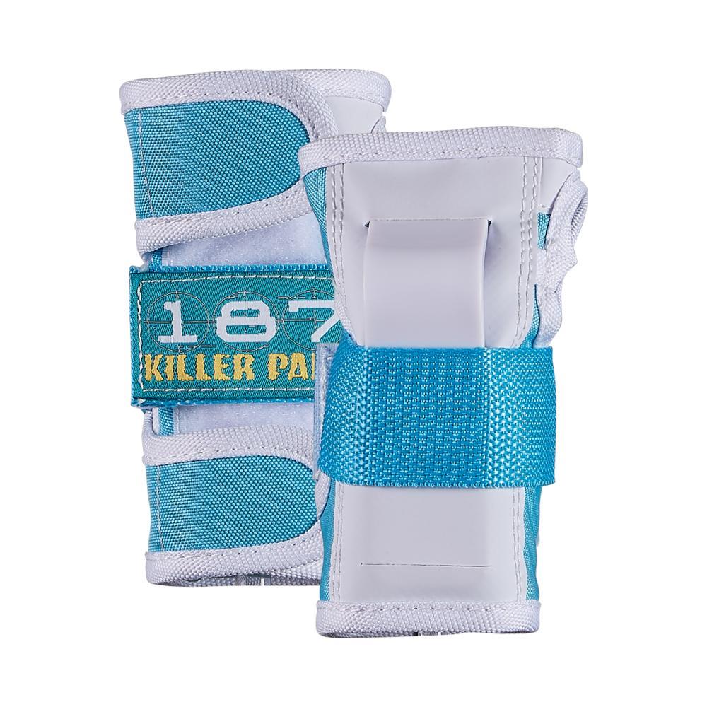 187 Killer Pads Adult Six Pack Set Knee Elbow Wrist Guards Teal