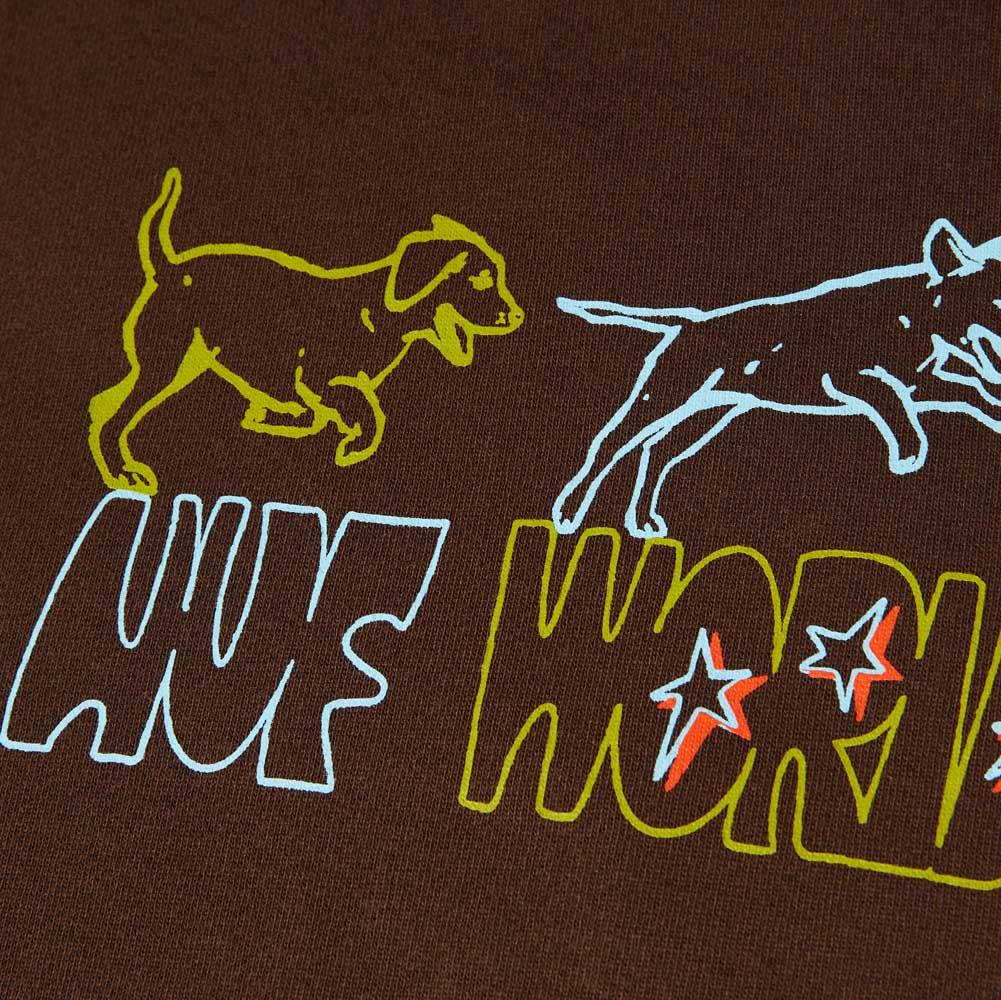 HUF Fetch Pullover Hooded Sweatshirt Chocolate