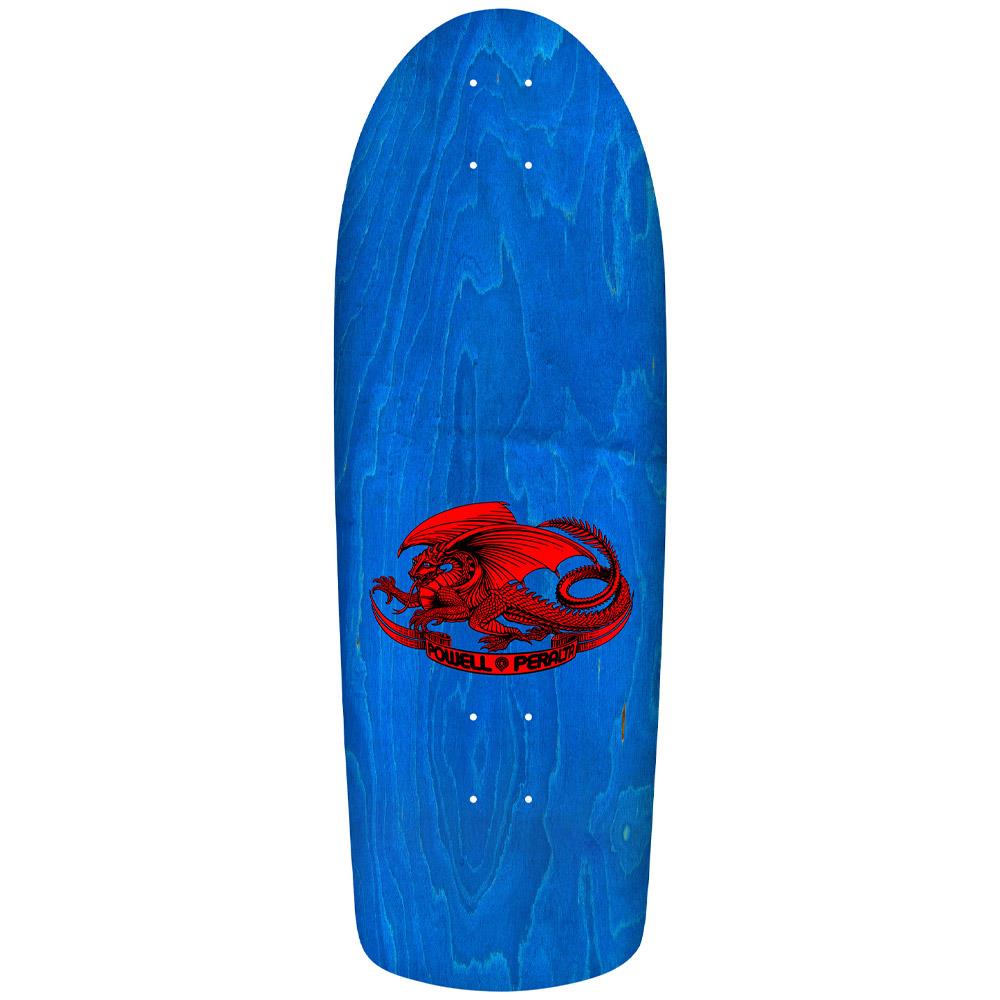 Powell-Peralta Ripper Checker '19' Blue Stain Skateboard Deck 10.0"