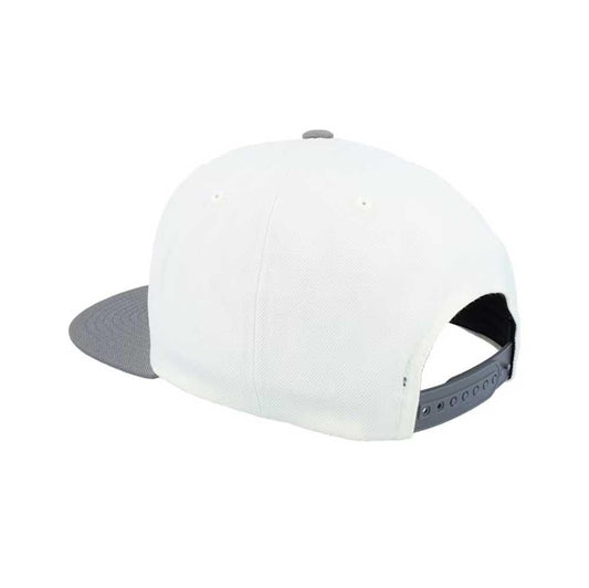Brixton OATH III Snapback Cap Charcoal Off White One Size
