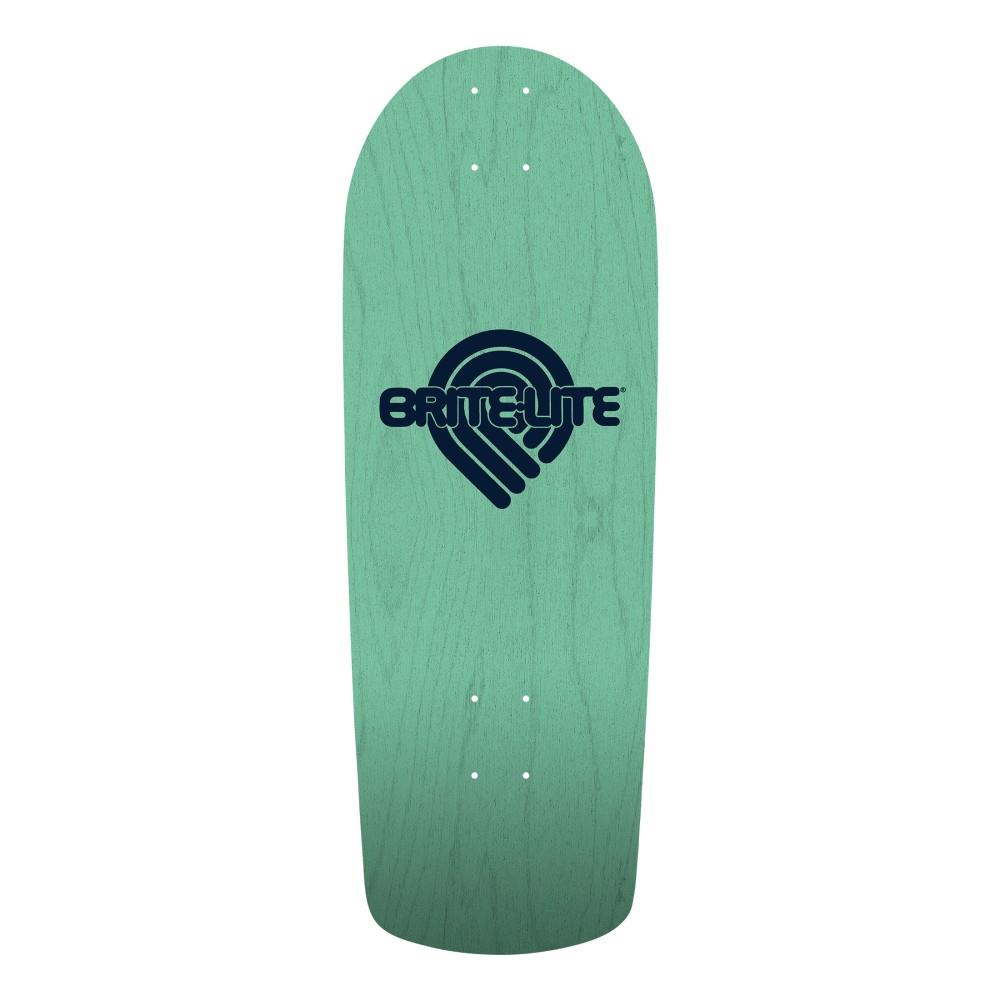 Powell Peralta Ray Rodriguez O.G. Skull & Sword '05' Snub Lt Skateboard Deck Teal Stain 10"