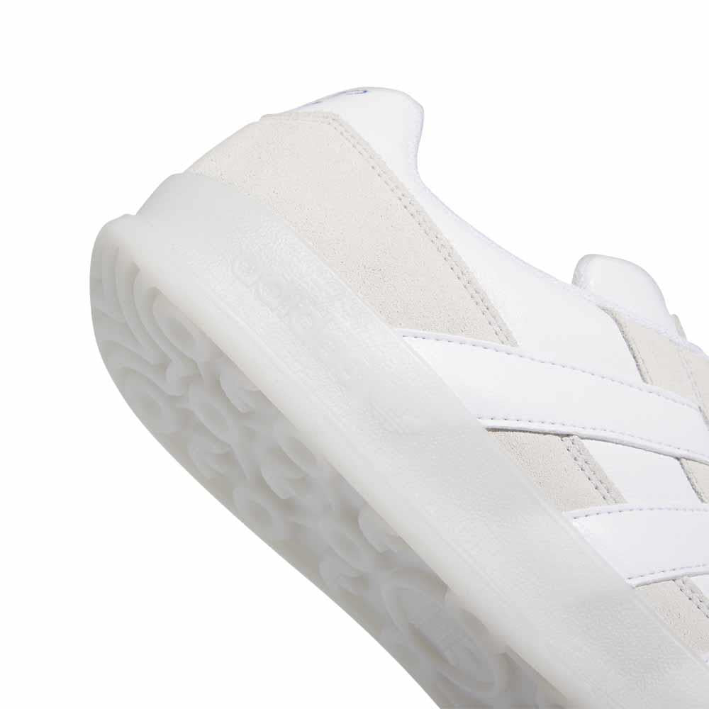 Adidas Skateboarding Aloha Super Crystal White Feather White Bluebird Skate Shoes