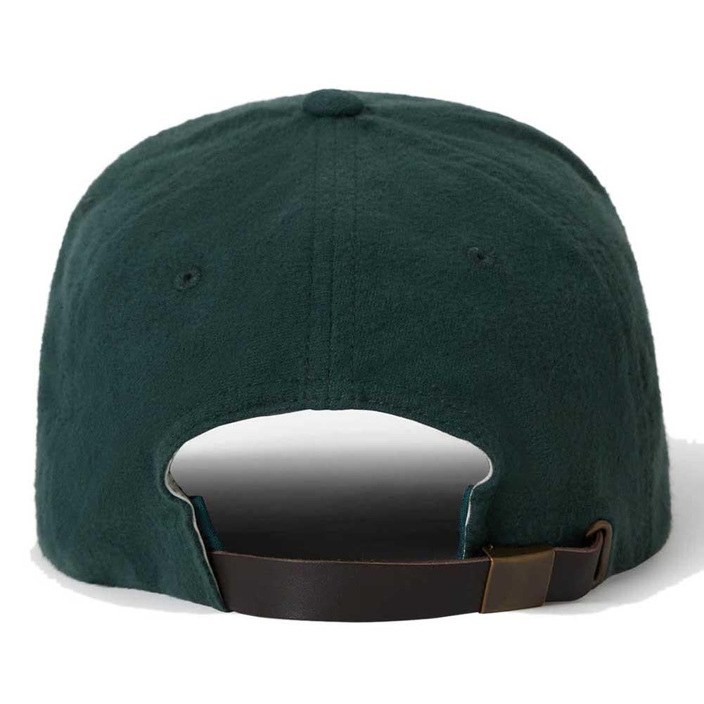 Brixton Big B Snapback Cap Flannel Deep Forest One Size
