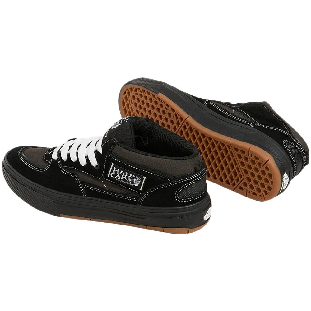 Vans Skate Half Cab Waffle Cup Black Asphalt Skate Shoes