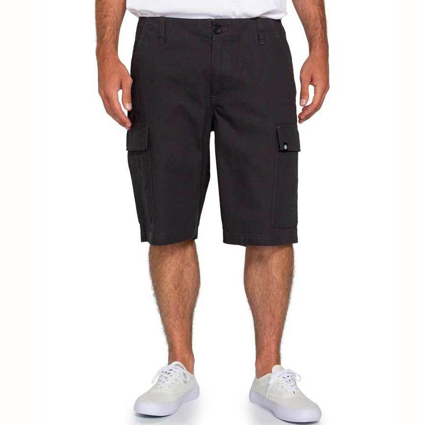Element Legion Cargo Walk Shorts Off Black
