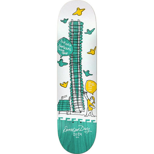 Deluxe Shop Keepers Skate Shop Day 24 Limited Gonz Art Skateboard Deck 8.06"