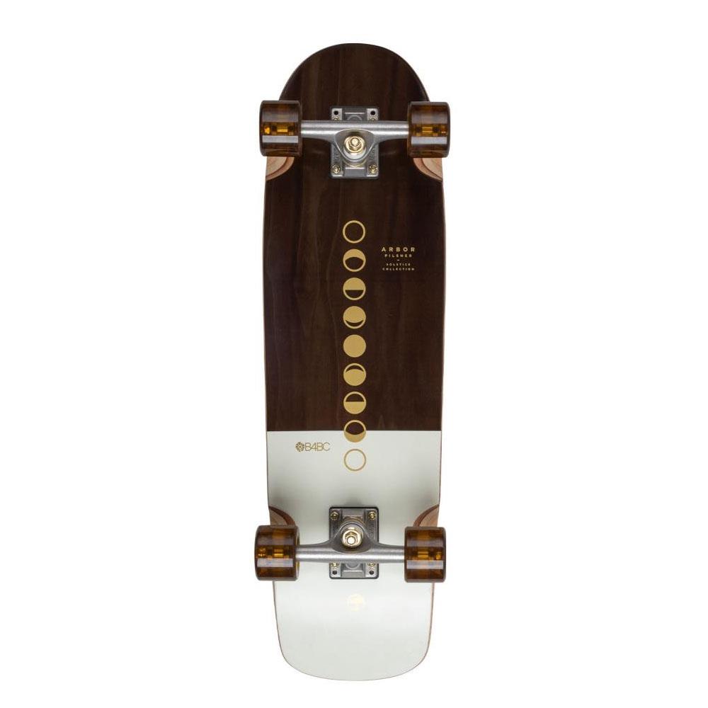 Arbor Cruiser Complete Skateboard Solstice Lunar B4BC Pilsner Multi 28.75"