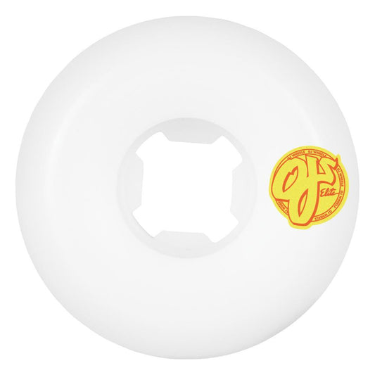OJ Worthington Elite Hardline Skateboard Wheels 99a White 54mm