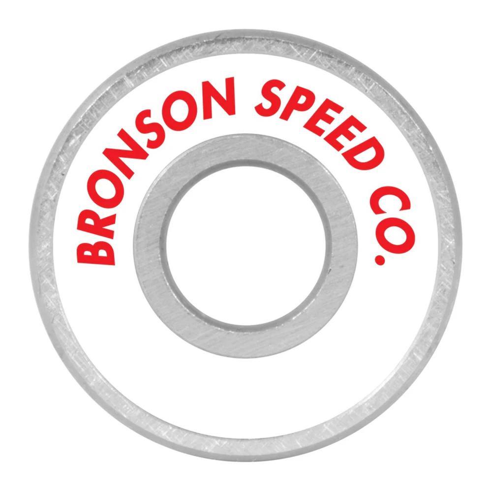 Bronson Speed Co. Skateboard Bearings Winkowski Mushroom G3 Red/White 8mm