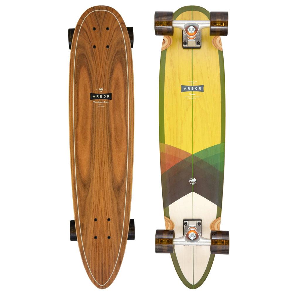 Arbor Cruiser Complete Skateboard Foundation Breach Multi 34"