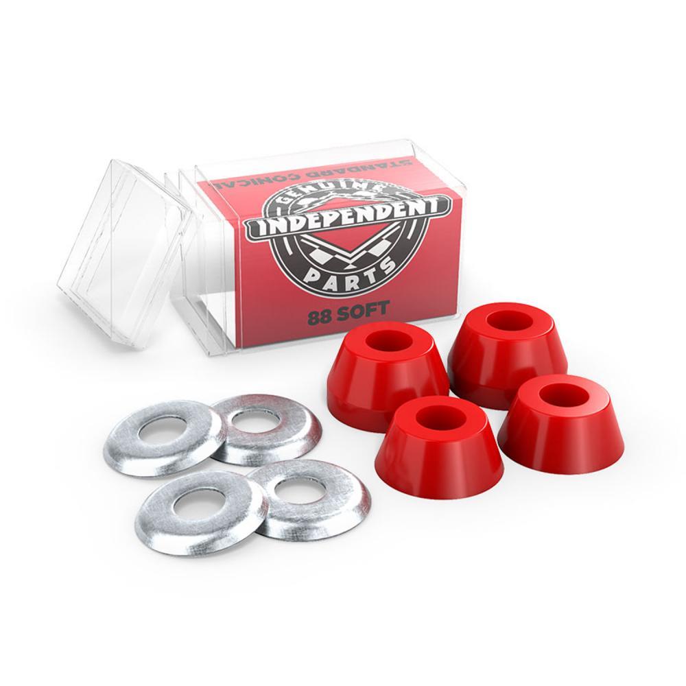 Lot De 4 Bagues Independent Skateboard – Coniques Ou Cylindriques 78a à 96a – Rebond Ultra Élevé Pour Meilleure Conduite