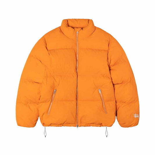 Stussy Nylon Down Puffer Orange