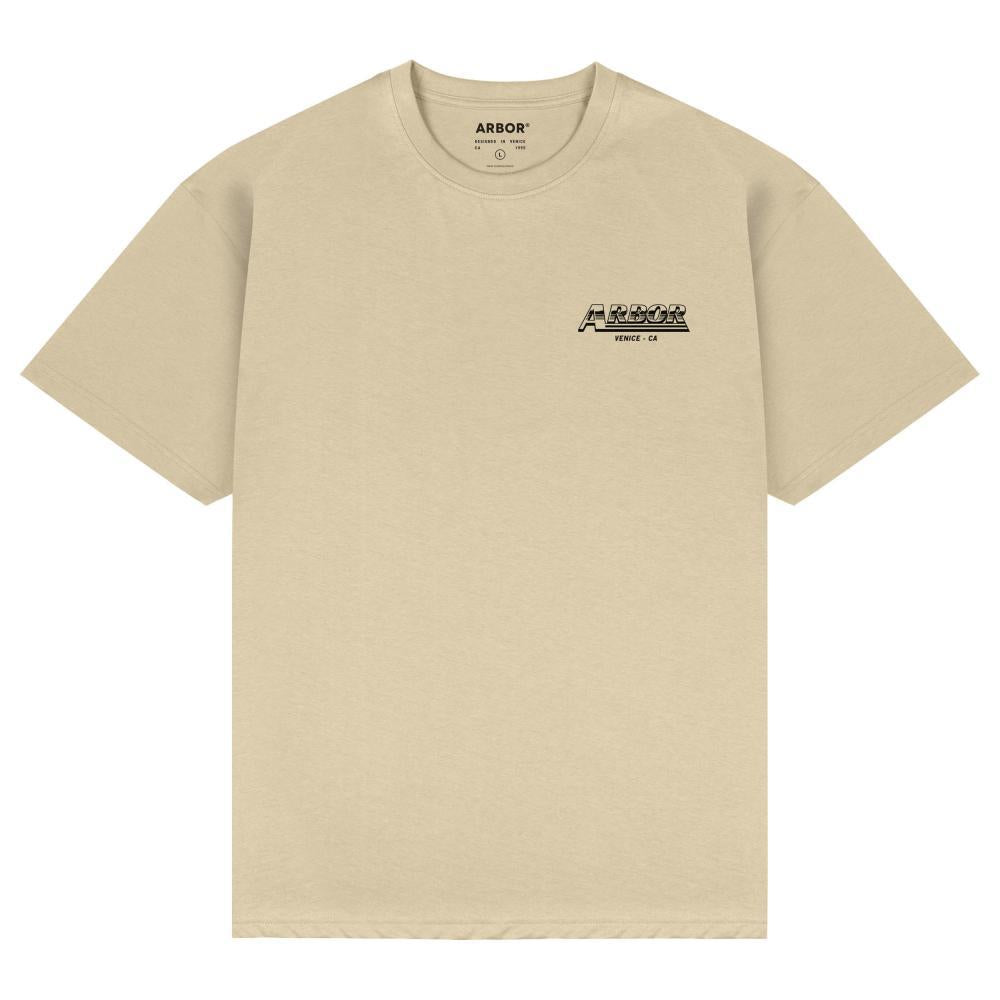 Arbor Skateboards Vannin' T-Shirt Sand