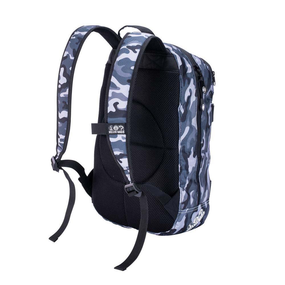 187 Killer Bags Standard Issue Backpack Bag Charcoal Camo