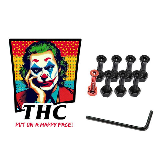 The Hardware Company THC LTD Hard Joker Refresh Skateboard Nuts & Bolts 1"
