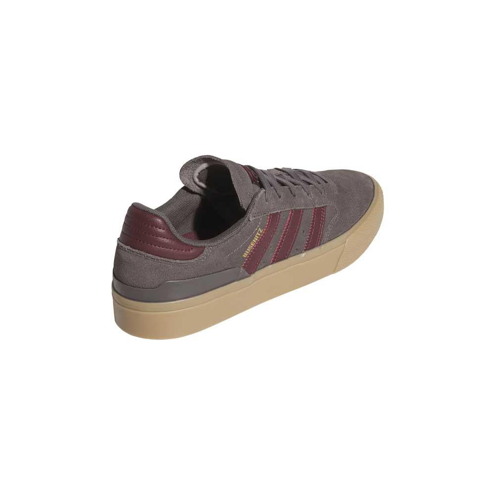 Adidas Skateboarding Busenitz Vulc II Charcoal Shadow Red Gum Skate Shoes