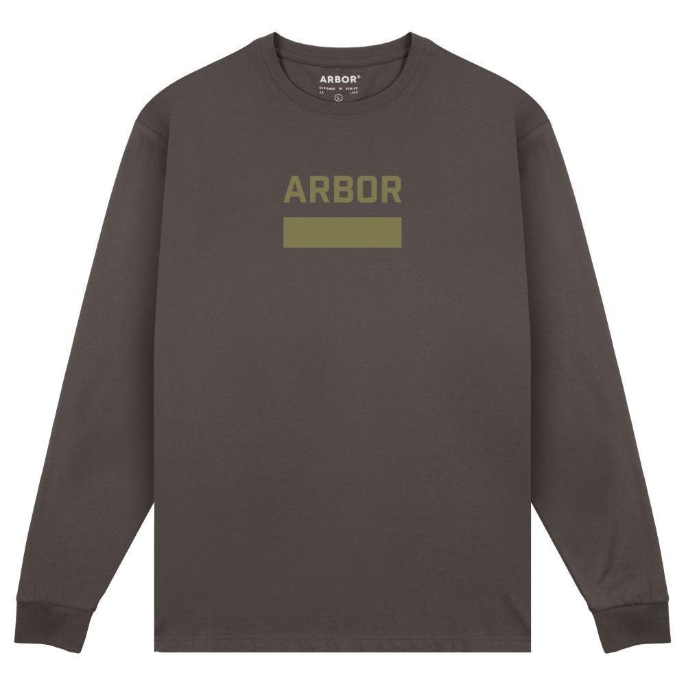 Arbor Skateboards Surplus Long Sleeve T-Shirt Faded Black