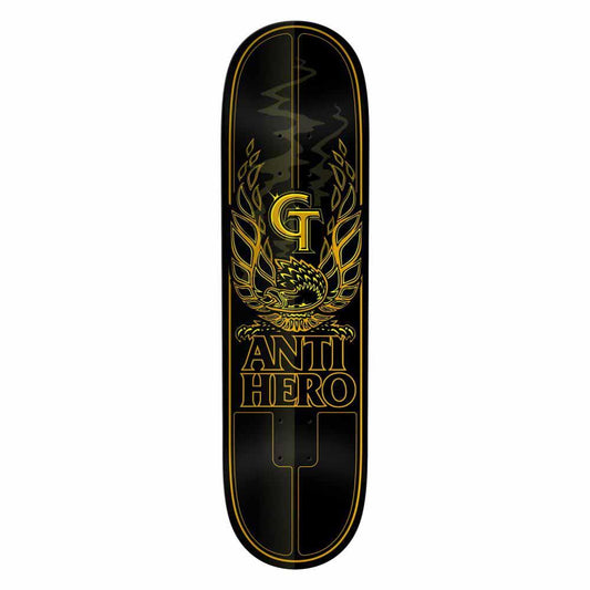 Antihero Skateboard Deck Grant Bandit Black 9.3"