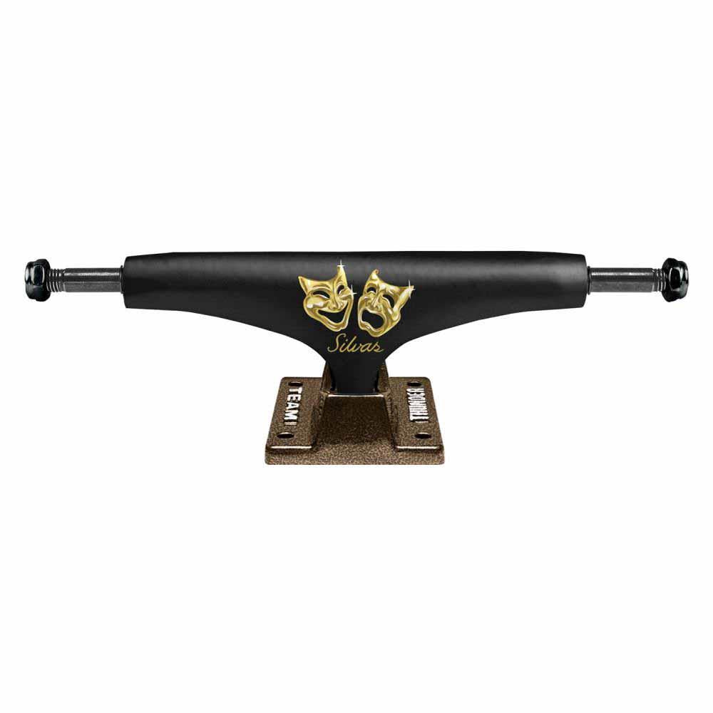 Thunder 149 Hollow lights Skateboard Trucks Miles Silvas Masked Team Flat Black/Bronze 149mm