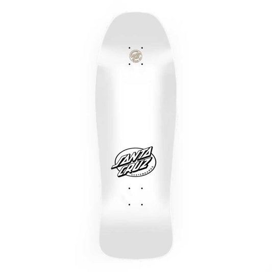 Santa Cruz Reissue Kendall Snake White Multi Skateboard Deck 9.975"