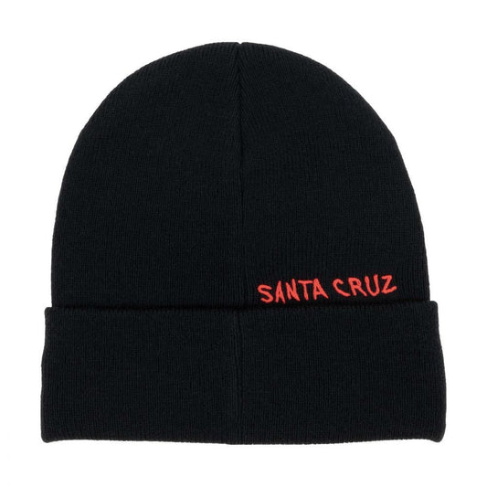 Santa Cruz Beanie Screaming Mini Flame Black