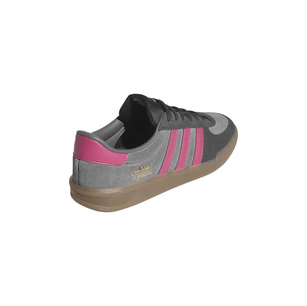 Adidas Skateboarding Glenburn Skate Shoes Carbon Dual Magenta Grey Four
