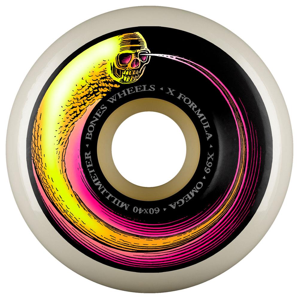 BONES Skateboard Wheels X-Formula 'Omega' 60mm x 40mm 99A