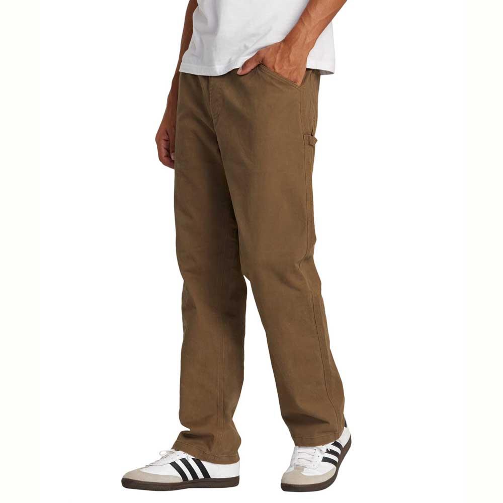 RVCA Americana Carpenter Pant Wood Brown