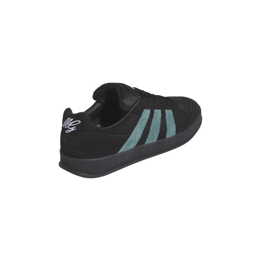 Adidas Skateboarding Aloha Super Core Black Pre Loved Teal Cloud White Skate Shoes