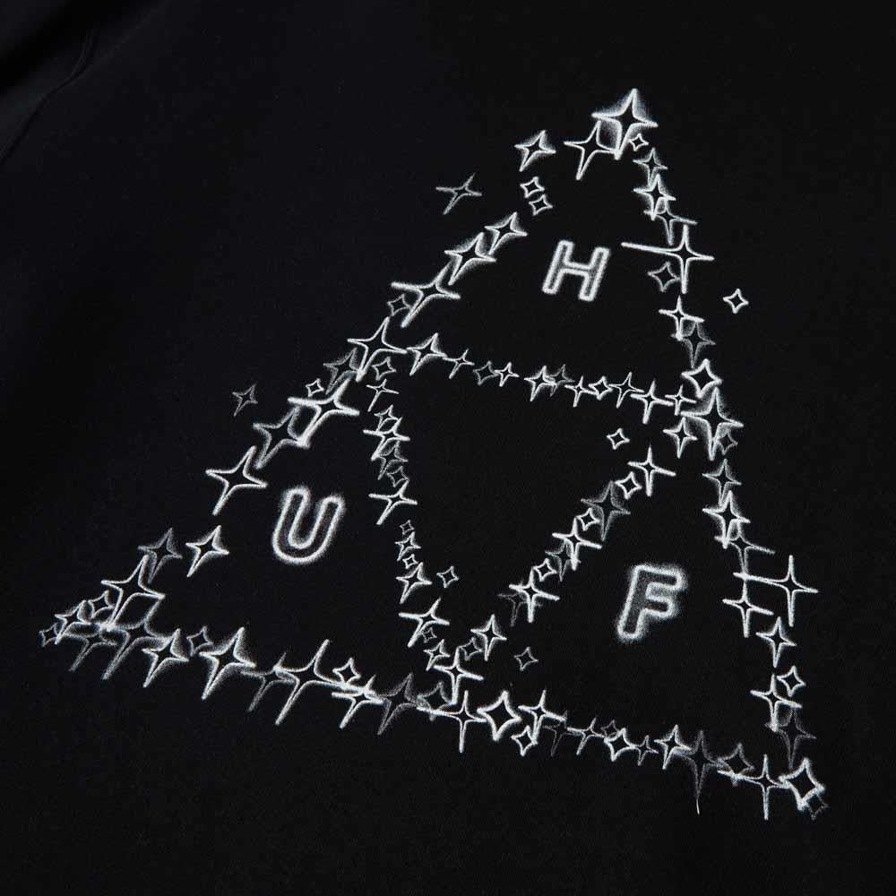 HUF Gleam Pullover Hooded Sweatshirt Black