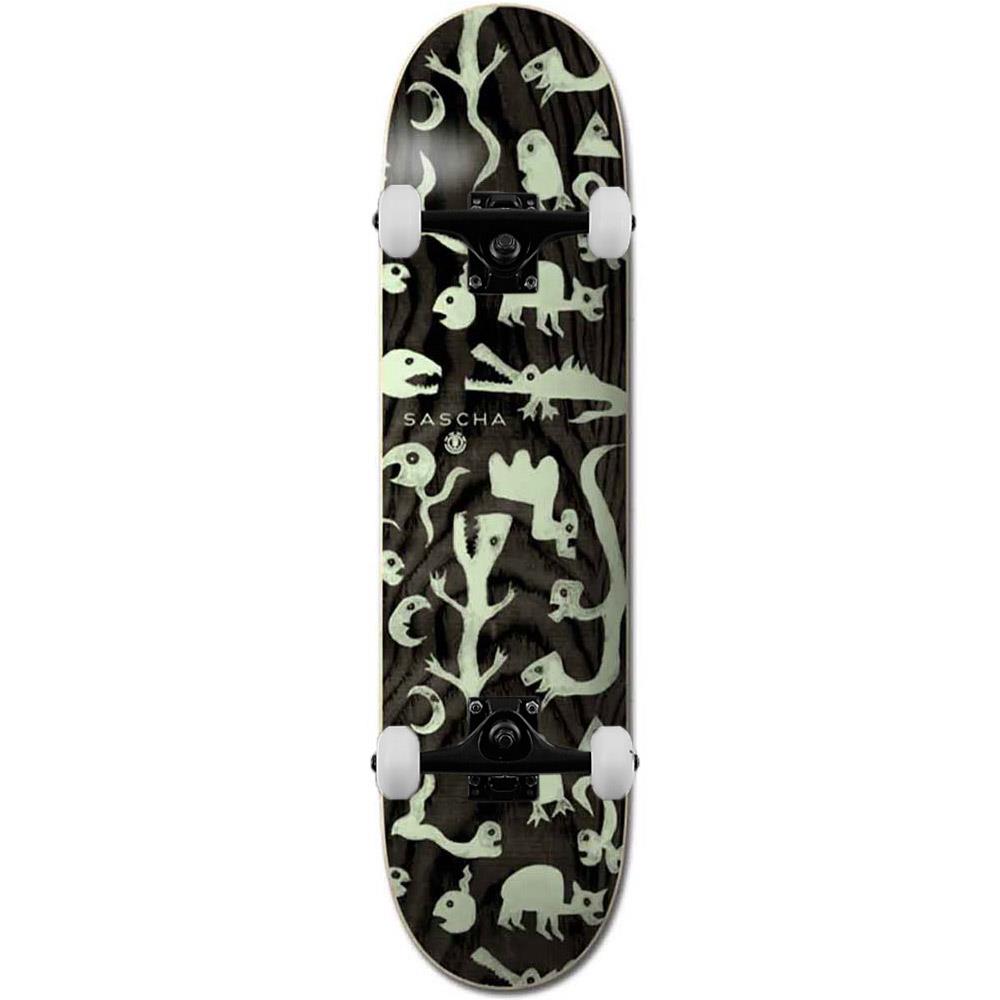 Element Sascha Creatures Complete Skateboard Black 8.25"