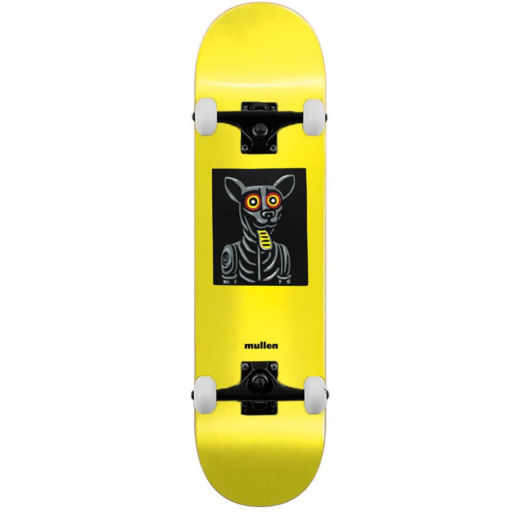 Almost Skateboards Mullen Dog Impact Pro Light Skateboard Complete Skateboard Yellow 8"