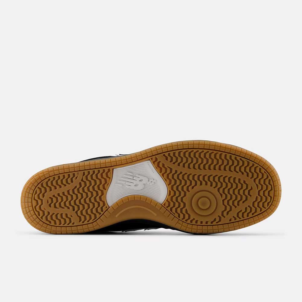 New Balance Numeric 480 Black White Gum Skate Shoes